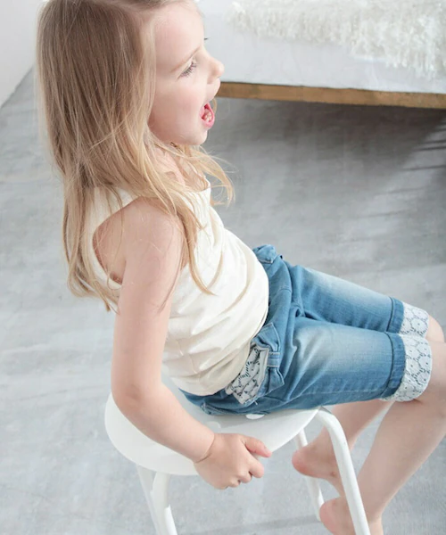 �V���[�g�p���c �L�b�Y ���̎q �ʔ� �f�j���p���c 10002605 �f�j���V���[�g�p���c �n�[�t�p���c �f�j�� �p���c �Z�p�� ���{�� ���[�X ������� ���킢�� �I�V���� ���� �i�`������ �K�[_16