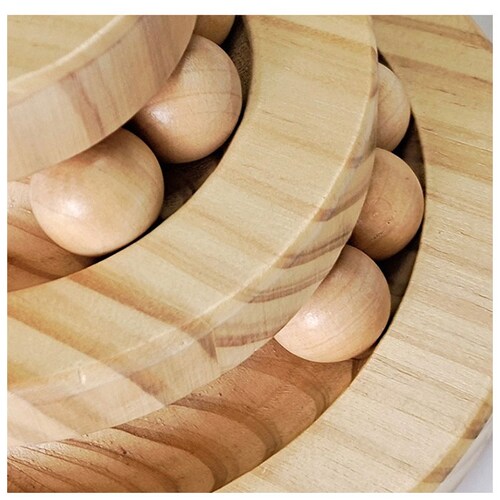 猫 おもちゃ 一人遊び 通販 ボール ねこ ネコ 玩具 ボール回転 遊び道具 留守番対応 運動不足解消 ストレス解消 遊ぶ盤 おしゃれ 木製 雑貨 インテリア 猫用 ペット グッズ ペット用品_6