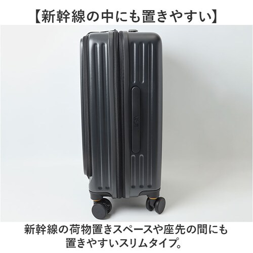 5LAKES&MT スーツケース 通販 キャリーケース キャリーバッグ 310-4011 45L 54L 大容量 フロントオープン 軽量 拡張 tsaロック 静音 ストッパー付き メンズ トラベル 出_4