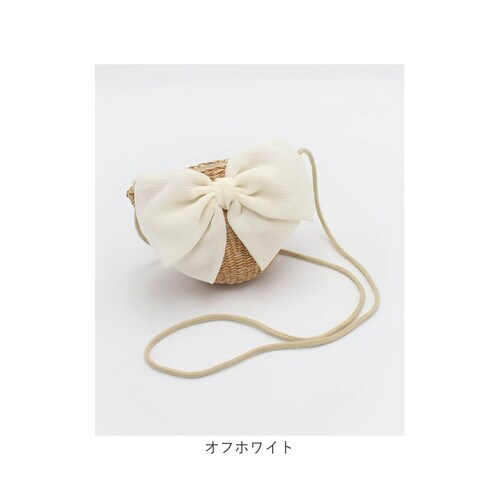 キッズ かわいい ポシェット 通販 かごバッグ ショルダーバッグ ショルダーバック 斜めがけバッグ 女の子 子供 こども 子ども リボン 小さめ おしゃれ 可愛い オシャレ 春 夏 秋 ナチュラル レ_16