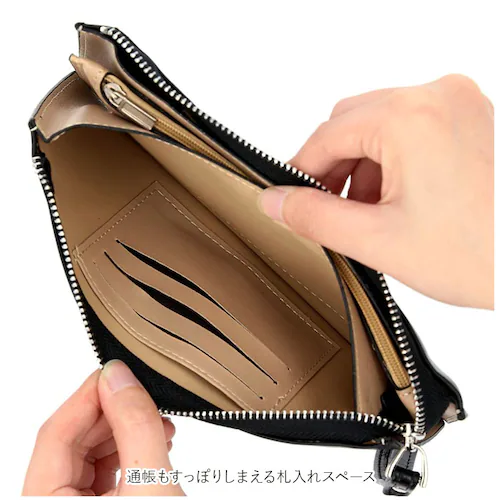 マルチケース 通帳 通販 長財布 大容量 通帳 ケース 通帳ケース マルチポーチ ポーチ カード 多機能 薄型 ポケット 印鑑 レディース 便利 おしゃれ かわいい 収納_8