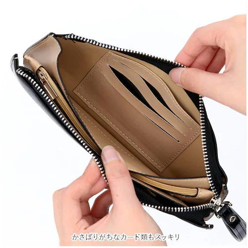 マルチケース 通帳 通販 長財布 大容量 通帳 ケース 通帳ケース マルチポーチ ポーチ カード 多機能 薄型 ポケット 印鑑 レディース 便利 おしゃれ かわいい 収納_10