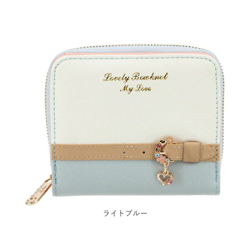 財布 レディース 二つ折り 通販 ミニ財布 小さい財布 ミニウォレット さいふ サイフ ミニサイフ 女子校生 コンパクト おしゃれ かわいい PU レザー ラウンドファスナー 女の子 こども 子供 キ_13