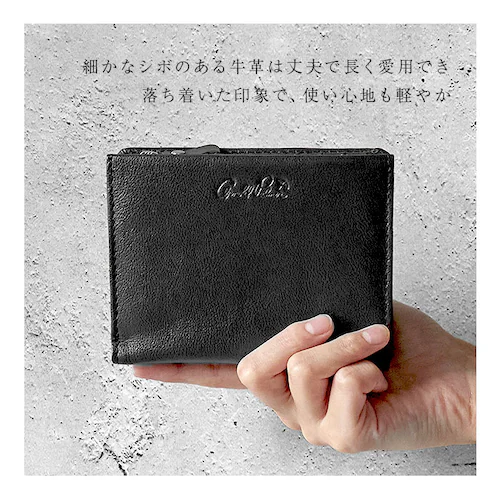 アーノルドパーマー 財布 ArnoldPalmer 4AP3613 通販 二つ折り財布 2つ折り財布 二つ折り 折財布 カード入れ さいふ サイフ お財布 メンズ 本革 レザー 牛革 男性 紳士 男子_3