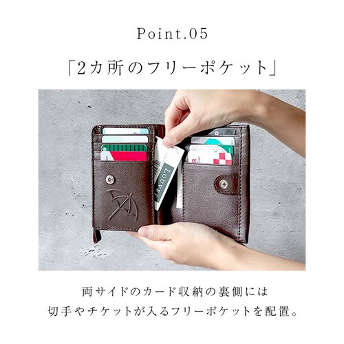 アーノルドパーマー 財布 ArnoldPalmer 4AP3613 通販 二つ折り財布 2つ折り財布 二つ折り 折財布 カード入れ さいふ サイフ お財布 メンズ 本革 レザー 牛革 男性 紳士 男子_8