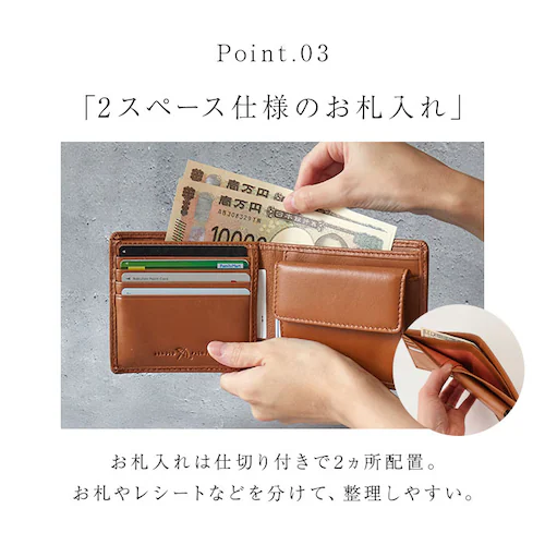 アーノルドパーマー 財布 ArnoldPalmer 4AP3205 通販 二つ折り財布 2つ折り財布 二つ折り 折財布 さいふ サイフ お財布 メンズ 軽量 軽い 男性 紳士 男子 ブランド シンプル_6