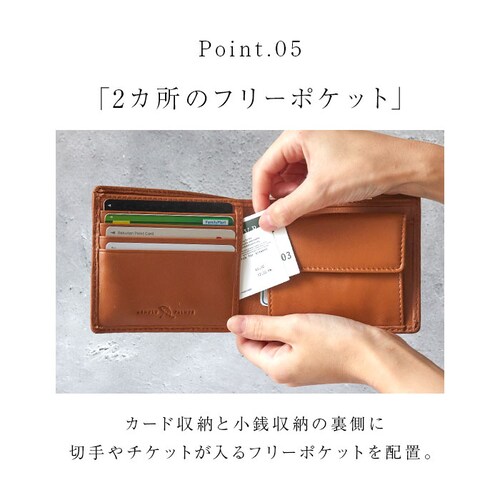 アーノルドパーマー 財布 ArnoldPalmer 4AP3205 通販 二つ折り財布 2つ折り財布 二つ折り 折財布 さいふ サイフ お財布 メンズ 軽量 軽い 男性 紳士 男子 ブランド シンプル_8