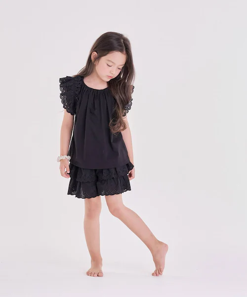 Rora �L�����b�g �L�b�Y �ʔ� ���[�� �L�����b�g�p���c �~���g�J���J�� �L�����b�g�X�J�[�g ��100% �R�b�g��100 �ĕ� �t �� �t���� �X�J�[�g ���킢�� ������� ���̎q ���q �q�ǂ� _3