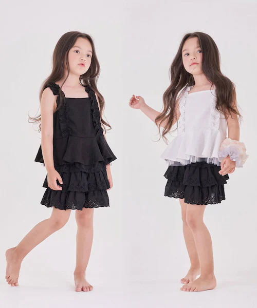 Rora �L�����b�g �L�b�Y �ʔ� ���[�� �L�����b�g�p���c �~���g�J���J�� �L�����b�g�X�J�[�g ��100% �R�b�g��100 �ĕ� �t �� �t���� �X�J�[�g ���킢�� ������� ���̎q ���q �q�ǂ� _5