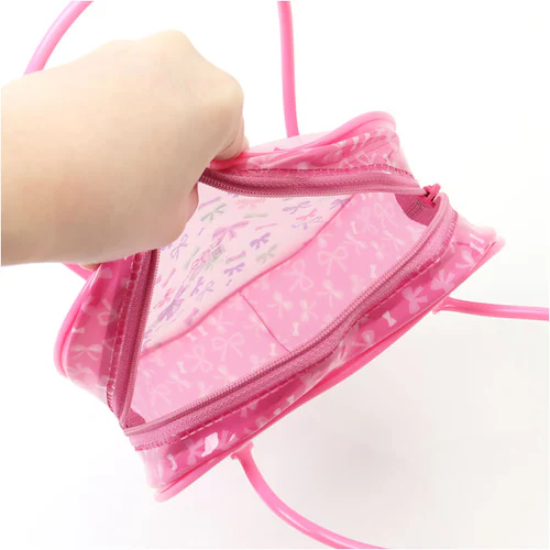 レイス キッズコスメ メイクセット コスメセット 通販 メイクボックス コスメボックス ハートバッグ バッグ バック お化粧 化粧 玩具 おもちゃ コスメ ドールガール ギフト 贈り物 キッズ 子供用_6