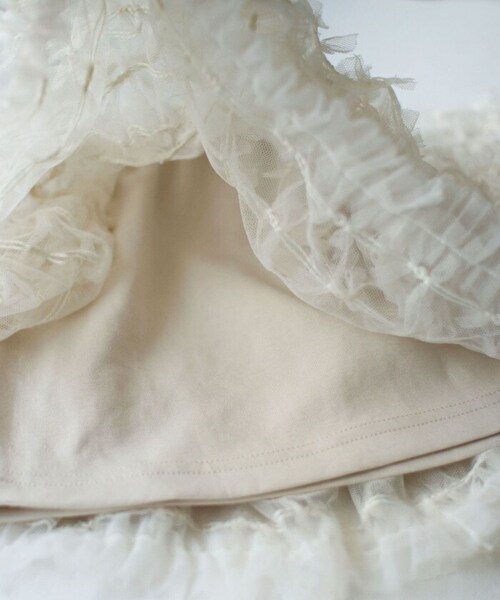 Rora 子供服 スカート 通販 ナデシコ フリフリリボンスカート フレアスカート キッズ 女の子 女子 リボン レース フォーマル カジュアル パーティー お出かけ 誕生日 記念日 かわいい オシャ_10