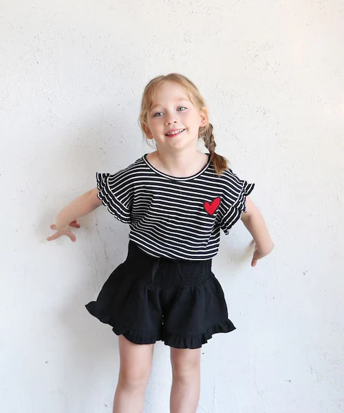 �L�b�Y T�V���c ���� ���̎q �ʔ� �J�b�g�\�[ 73022401 ����T�V���c �ĕ� �t���� �{�[�_�[ �n�[�g �����|�C���g �h���b�v�V�����_�[ ���� ������� ���킢�� �I�V���� ���ǂ� ���q _7