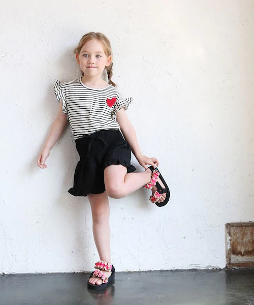 �L�b�Y T�V���c ���� ���̎q �ʔ� �J�b�g�\�[ 73022401 ����T�V���c �ĕ� �t���� �{�[�_�[ �n�[�g �����|�C���g �h���b�v�V�����_�[ ���� ������� ���킢�� �I�V���� ���ǂ� ���q _10