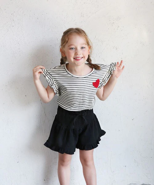 �L�b�Y T�V���c ���� ���̎q �ʔ� �J�b�g�\�[ 73022401 ����T�V���c �ĕ� �t���� �{�[�_�[ �n�[�g �����|�C���g �h���b�v�V�����_�[ ���� ������� ���킢�� �I�V���� ���ǂ� ���q _13