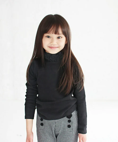 ���̎q �L�b�Y ���� T�V���c �ʔ� ����T 43152102 ����T�V���c �J�b�g�\�[ �^�[�g���l�b�N �n�C�l�b�N �����キ���� ���n ������� ���킢�� �I�V���� ���� ���ǂ� ���q ���w�� �g_10