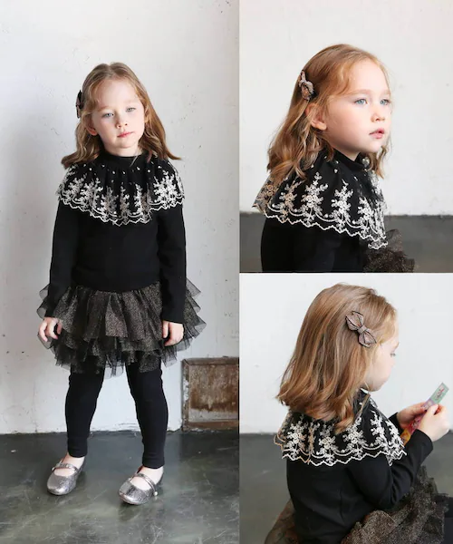 ���̎q �L�b�Y ���� T�V���c �ʔ� ����T 63022302 ����T�V���c �J�b�g�\�[ �n�C�l�b�N ���b�t���J���[ �h�J �`���[�� ������� ���킢�� �I�V���� ���� ���ǂ� ���q ���w�� �g�b�v_10