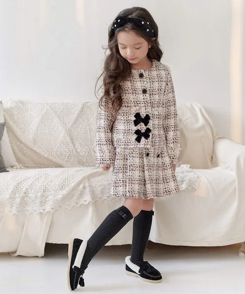 靴下 キッズ 女の子 ハイソックス 通販 長靴下 46092102 ソックス シャープハイソックス フォーマル 入園式 卒園式 入学式 卒業式 オシャレ かわいい おしゃれ 可愛い レッグウェア ファ_2