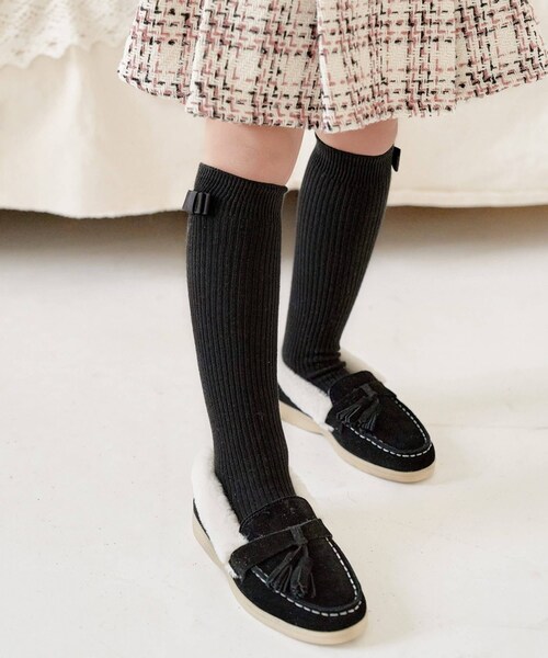 靴下 キッズ 女の子 ハイソックス 通販 長靴下 46092102 ソックス シャープハイソックス フォーマル 入園式 卒園式 入学式 卒業式 オシャレ かわいい おしゃれ 可愛い レッグウェア ファ_4