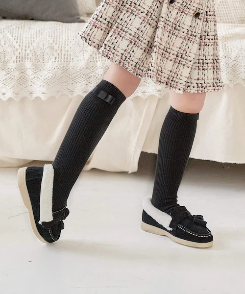 靴下 キッズ 女の子 ハイソックス 通販 長靴下 46092102 ソックス シャープハイソックス フォーマル 入園式 卒園式 入学式 卒業式 オシャレ かわいい おしゃれ 可愛い レッグウェア ファ_5