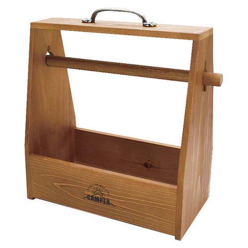 スパイスボックス キャンプ 通販 キッチンペーパーホルダー 調味料ラック 木製 持ち運び 調味料入れ 調味料 収納 調味料ケース 調味料ボックス ペーパーホルダー カトラリーケース おしゃれ アウトド_3