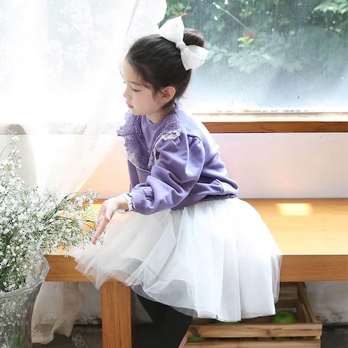 �L�b�Y �g���[�i�[ ���̎q �ʔ� �X�E�F�b�g 53032202 �v���I�[�o�[ �X�G�b�g ��100% �R�b�g�� ���� ���w�� �W���j�A �ʊw �t���� ���[�X �H�~ �t �H ������� ��l���� �I�V����_3