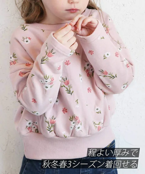 �L�b�Y �g���[�i�[ ���̎q �ʔ� �X�E�F�b�g 63032302 �v���I�[�o�[ �X�G�b�g ��100% �R�b�g�� ���� ���w�� �W���j�A �ʊw �ԕ� �t�����[ ���� �H�~ �t �H ������� ���� �I�V��_19