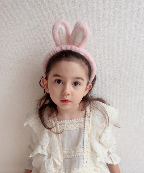 ヘアバンド キッズ 洗顔 通販 Rora アメナ ヘアーバンド 髪どめ 髪留め ヘアターバン 髪飾り 女の子 女子 子供 子ども こども うさ耳 小学生 ふわふわ かわいい おしゃれ 可愛い オシャレ_5