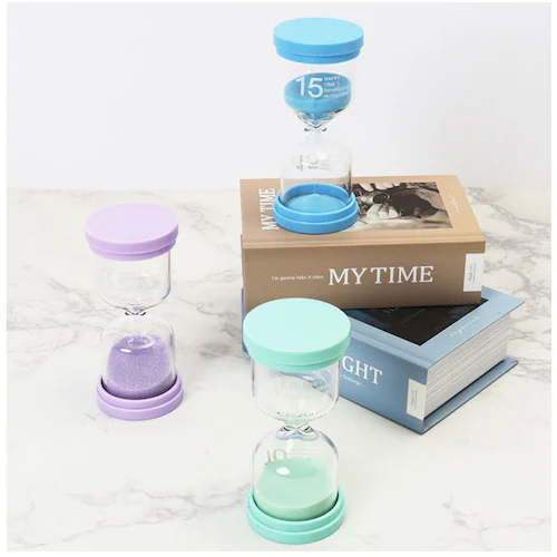 砂時計 通販 サンドタイマー タイマー 砂タイマー 4個セット 学習 カラフル 時間管理 アシスタント 子供 子ども キッチン リビング オフィス 時計 学習 お風呂 勉強 インテリア 紅茶 おしゃれ_3