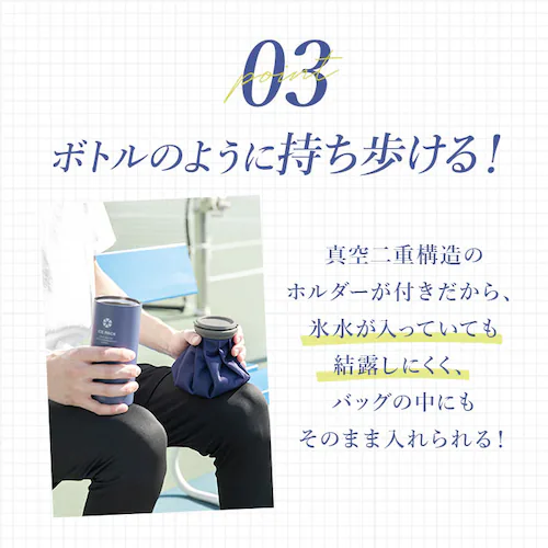 ピーコック 氷嚢 ABC-50 通販 peacock アイスパック 氷のう アイスバッグ ひょうのう スポーツ 発熱 アイシング 布製 大きめ 500ml缶 缶ホルダー 通学 通勤 アウトドア ピーコ_7