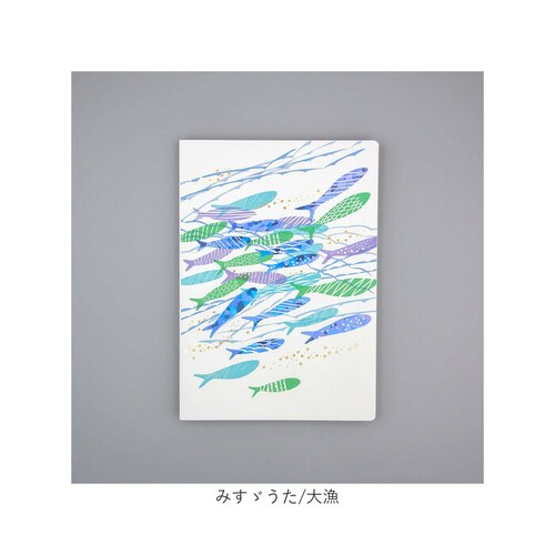 a5 ノート かわいい 日本製 通販 ROKKAKU misuzu uta ミニノート 無地 メモ帳 みすゞうた 箔押し 金子みすゞ グッズ 自由帳 じゆうちょう A5サイズ 大正時代 文房具 文具 _14