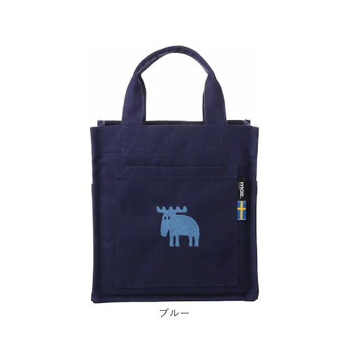 moz モズ ランチバッグ 通販 サブバック サブバッグ ランチバック トート トートバッグ トートバック 帆布 ボトルホルダー付 マチ ポケット マグネット 買物 買い物 お出かけ 弁当 お弁当 弁_9