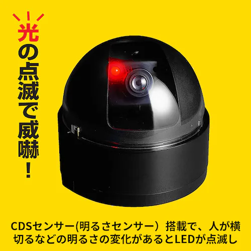 �h�ƃJ���� �_�~�[ �ʔ� �ƒ�p ���O ���C�����X �ݒu �Ď� �Z���T�[ ���C�g �h�[���^ LED �����v �N���h�~ �t�F�C�N �������h�~ �ԏ�r�炵�΍� �d�r �U�� �ɂ����� �_�~�[ �J���� �ԐF _2