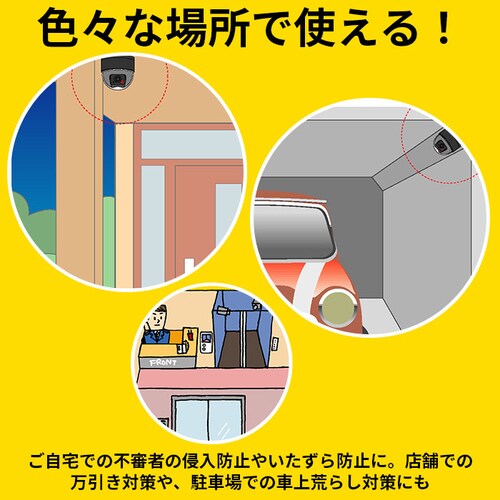 �h�ƃJ���� �_�~�[ �ʔ� �ƒ�p ���O ���C�����X �ݒu �Ď� �Z���T�[ ���C�g �h�[���^ LED �����v �N���h�~ �t�F�C�N �������h�~ �ԏ�r�炵�΍� �d�r �U�� �ɂ����� �_�~�[ �J���� �ԐF _4