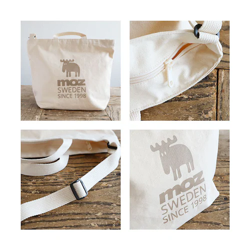 moz モズ バッグ ファスナーの付いた帆布トートL 通販 トートバッグ トートバック ショルダーバッグ ショルダーバック 斜めがけバッグ 帆布 キャンバス レディース 大きめ A4 ブランド おしゃ_8