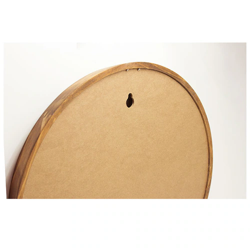 鏡 壁掛け おしゃれ 通販 丸 ミラー 銀引き鏡 天然木 Acoustic アコウスティック ウッドウォールミラー 木枠 壁掛けミラー ナチュラル 円形 丸型 木目 PalaDec パラデック インテ_5