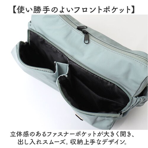 アネロ anello ショルダーバッグ AGB5006 通販 ショルダーバック 斜めがけバッグ レディース 大人 メンズ 通勤 サブバッグ 小さめ A5 軽量 軽い 撥水 旅行 おしゃれ ポケット 多_6