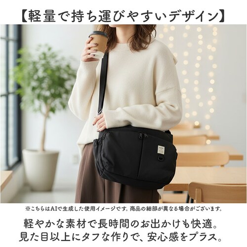 アネロ anello ショルダーバッグ AGB5006 通販 ショルダーバック 斜めがけバッグ レディース 大人 メンズ 通勤 サブバッグ 小さめ A5 軽量 軽い 撥水 旅行 おしゃれ ポケット 多_8