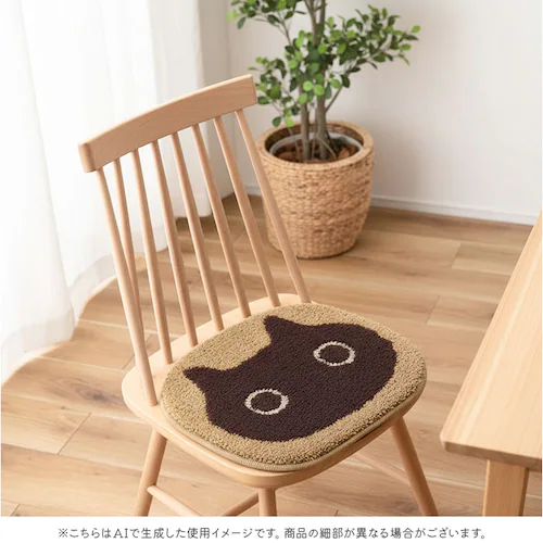 チェアパッド かわいい 通販 日本製 アツコマタノ atsuko matano チェアマット チェアパット 35cm×32cm 座布団 座面クッション 椅子 クッション マタノアツコ 俣野温子 可愛い_11