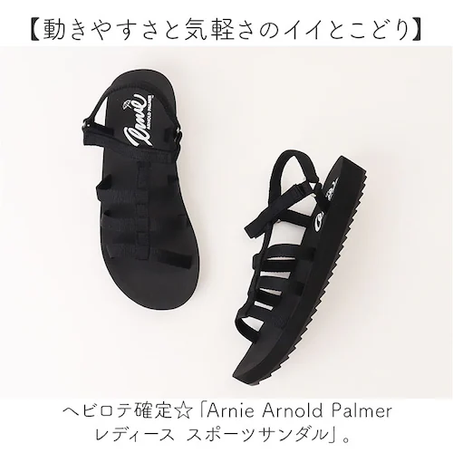 �A�[�m���h�p�[�}�[ �T���_�� Arnie Arnold Palmer AN5405 �ʔ� �X�|�[�c�T���_�� ���f�B�[�X �X�|�T�� �X�g���b�v�T���_�� �X�|�[�c �A�E�g�h�A �� �t �t�� ���q �������_1