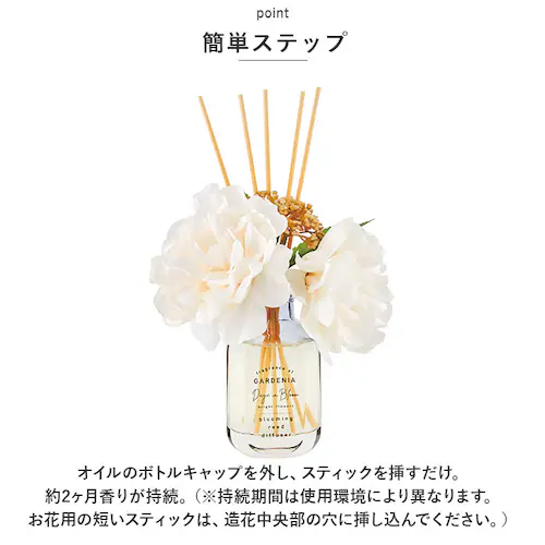 リードディフューザー 通販 ディフューザー アロマディフューザー スティック ガラスボトル フレグランス 芳香器 アロマ インテリア 贈り物 ギフト デイズインブルーム Days in Bloom 1_3