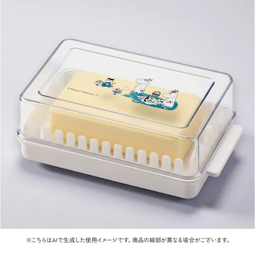 スケーター バターケース カッティングガイド付 通販 日本製 バター容器 バター ケース ガイド付き ナイフ付き カット 5g skater BTG1N キャラクター 女の子 男の子 贈り物 ギフト _9