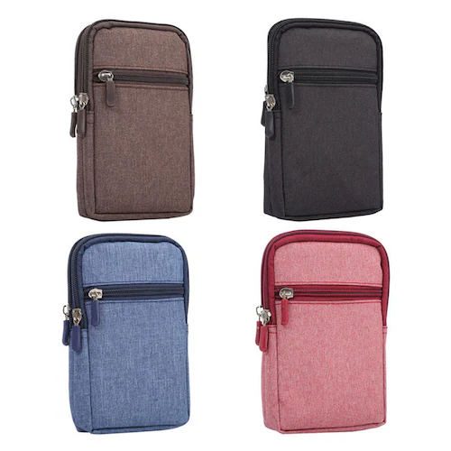ベルトポーチ 通販 スマホポーチ スマホケース 携帯ポーチ ウェストポーチ ポーチ ベルト掛けポーチ 多機能ポーチ 多機能 便利 おしゃれ オシャレ かわいい 観光 旅行 仕事用 作業用 男女兼用 ラ_11
