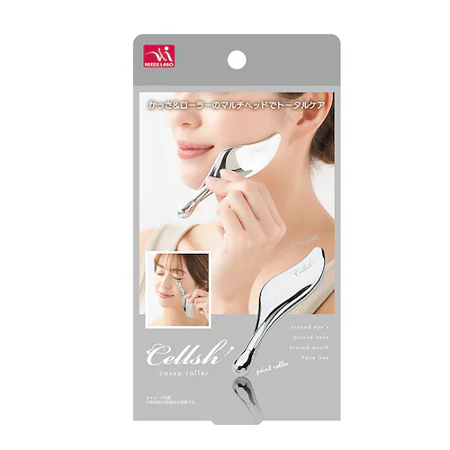 Cellsh かっさローラー 通販 かっさプレート セルシュ ローラー かっさ カッサ cassa roller フェイスローラー 美顔ローラー フェイスライン フェイス マッサージ フェイスケア デ_8