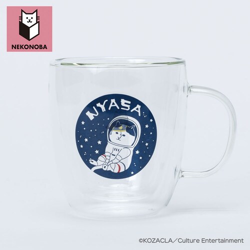 NEKONOBA �O�b�Y �ʔ� �l�R�m�o �}�O�J�b�v �K���X ��d ���킢�� ��l���� �L�����N�^�[ �H��@�s�� �d�q�����W�s�� �L �˂� �l�R �L�O�b�Y ������� 300ml �R�[�q�[�p�i �����p_8