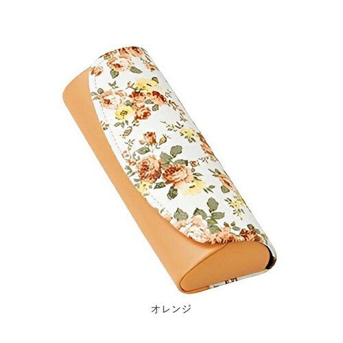 メガネケース おしゃれ 通販 眼鏡ケース 名古屋眼鏡 2160 セミ ハード めがねケース レディース 可愛い 大人 かわいい サングラスケース 花柄 婦人用 敬老の日 母の日 プレゼント ギフト 生_11