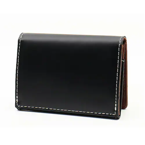 名刺入れ メンズ ブランド 通販 カードケース カード入れ 名刺ケース 無地 革 レザー 本革 馬革 名刺 入れ 紳士 男性 ホースハイドレザー ブラックダイヤ BEAMZ SQUARE ビームズスク_11