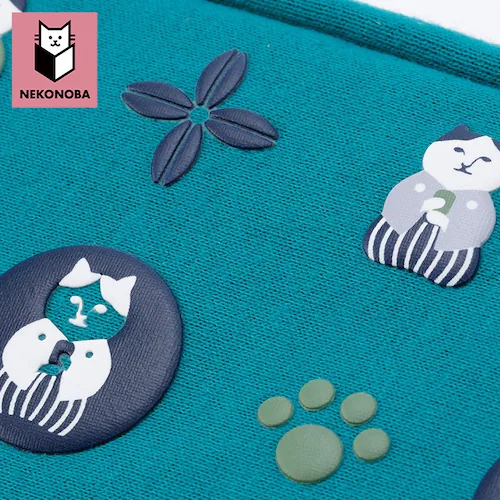 NEKONOBA グッズ 通販 ネコノバ L字ファスナー コインケース 小銭入れ 小さい 財布 レディース メンズ カードケース 小物入れ ミニポーチ カード入れ 猫 ねこ ネコ 猫グッズ ぷくぷく _3