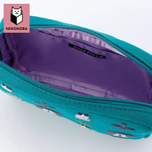 NEKONOBA グッズ 通販 ネコノバ L字ファスナー コインケース 小銭入れ 小さい 財布 レディース メンズ カードケース 小物入れ ミニポーチ カード入れ 猫 ねこ ネコ 猫グッズ ぷくぷく _5