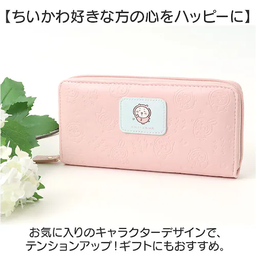 財布 ちいかわ 通販 ラウンド長財布 長財布 ロング財布 さいふ サイフ 大人 女性 女子 レディース財布 大容量 使いやすい 可愛い かわいい おしゃれ ちいかわグッズ ウォレット お財布 多機能 _6