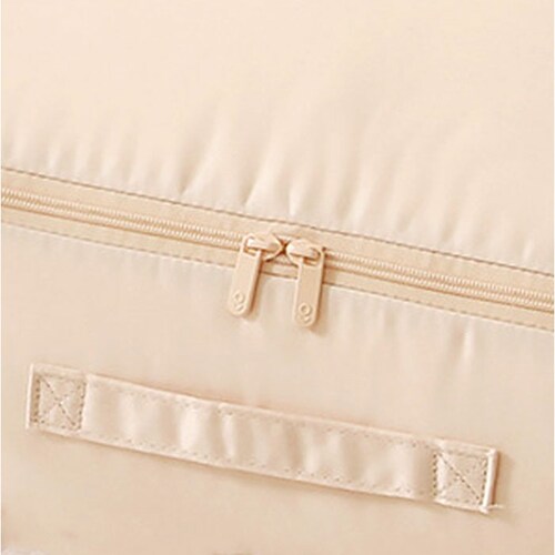 圧縮ボックス 布団収納 通販 布団圧縮袋 掃除機不要 布団収納ケース 袋 圧縮バッグ ふとん 衣類収納袋 収納 保管 立てられる ファスナー 取っ手付き ほこり防止 コンパクト 軽量 折りたたみ シン_11